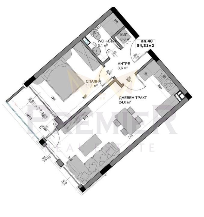 For Sale  1 bedroom Varna , Vladislav Varnenchik 1 , 62 sq.m | 49426896
