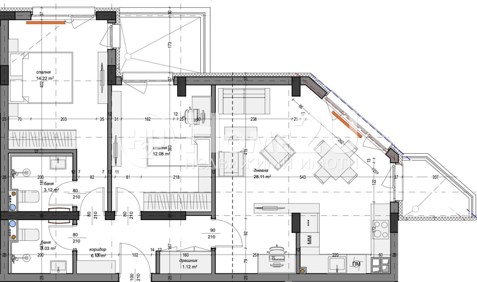 Продава 3-СТАЕН, гр. София, Младост 4, снимка 7 - Апартаменти - 54211844