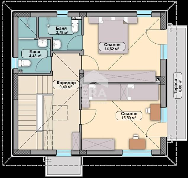Satılık  Ev bölge Varna , Priselci , 142 metrekare | 14085276 - görüntü [10]