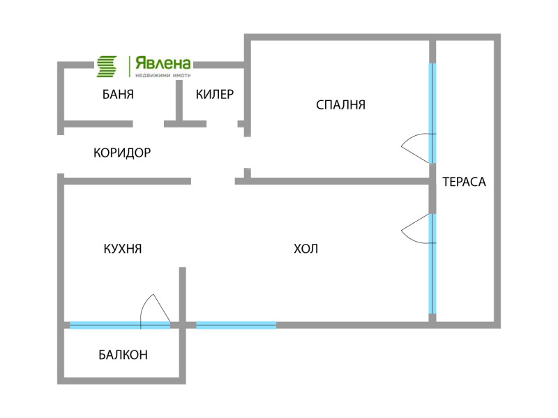 Til salgs  1 soverom Sofia , Tsentar , 84 kvm | 22704903 - bilde [3]