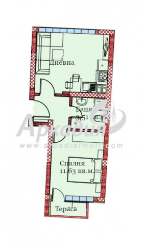 2-стаен град Пловдив, Въстанически 2