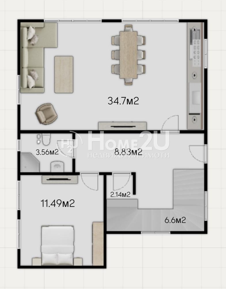 Продава КЪЩА, гр. Черноморец, област Бургас, снимка 12 - Къщи - 53497132