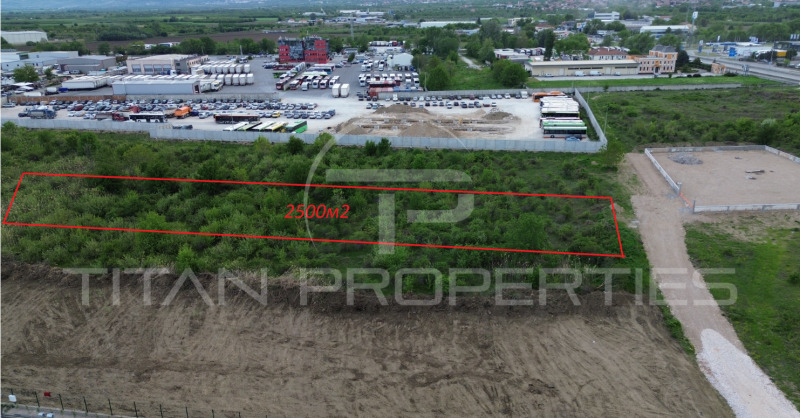 For Sale  Plot Plovdiv , Industrialna zona - Yug , 2500 sq.m | 77319562