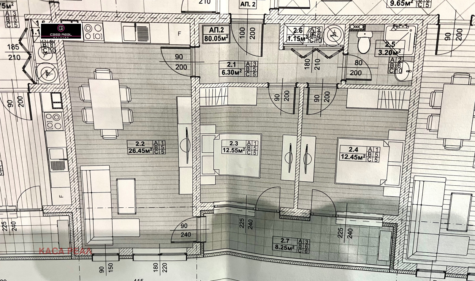 Продава 3-СТАЕН, гр. Благоевград, Широк център, снимка 2 - Апартаменти - 43356199