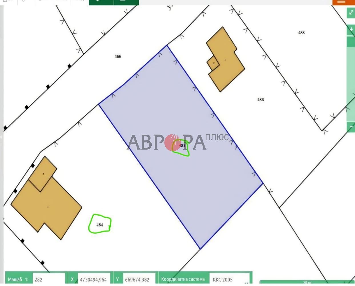Продава ПАРЦЕЛ, с. Медово, област Бургас