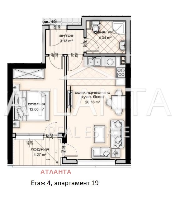 Te koop  1 slaapkamer Varna , Vladislav Varnentsjik 1 , 65 m² | 73806098