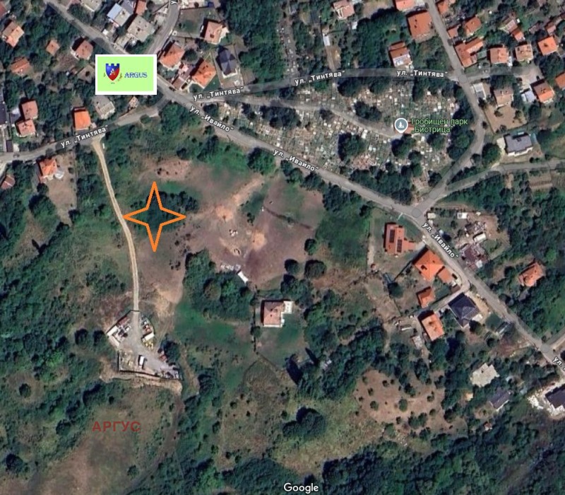 Продава ПАРЦЕЛ в град София, с. Бистрица - 1950 кв.м / 204 750 € » 400 456.19 лв., АРГУС