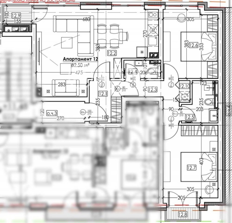 Продава  3-стаен град София , Люлин 10 , 99 кв.м | 78157809 - изображение [2]