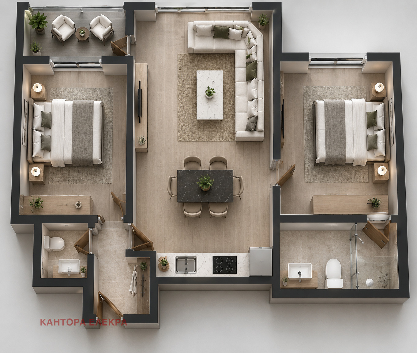 Продава 3-СТАЕН, гр. Бяла, област Варна, снимка 16 - Апартаменти - 55133918