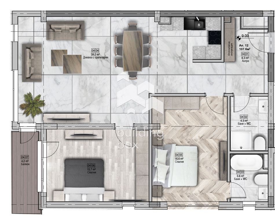 Продава 3-СТАЕН, гр. София, Горна баня, снимка 13 - Апартаменти - 55230406