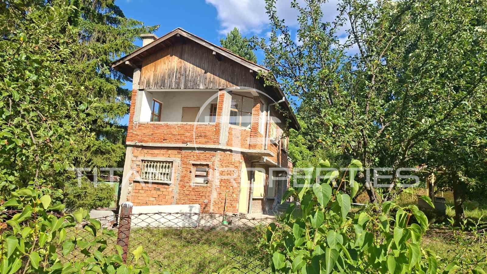 Продава КЪЩА, гр. София, с. Герман, снимка 2 - Къщи - 55691034