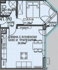 Продава 2-СТАЕН, град София, Обеля 2 • 102659 € / 200783.55 лв. • 18618513 1