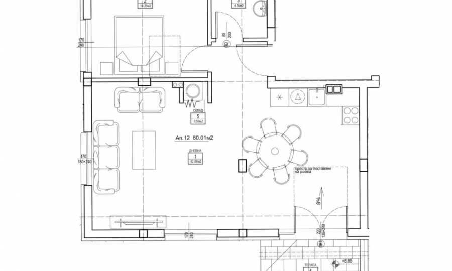 Продава 2-СТАЕН, гр. София, Орландовци, снимка 3 - Апартаменти - 55929760