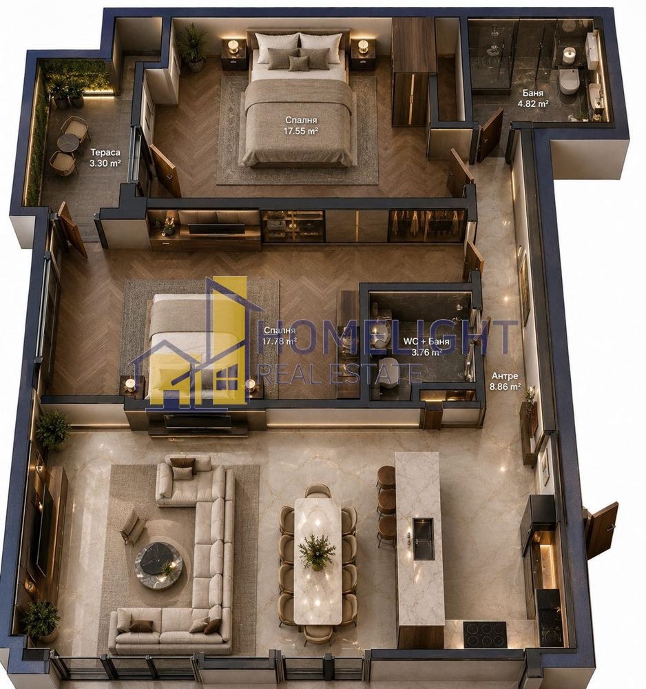 Продава 3-СТАЕН, с. Кладница, област Перник, снимка 17 - Апартаменти - 55325138