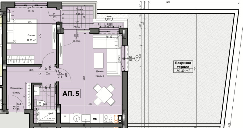 Продава 2-СТАЕН, гр. Пловдив, Кършияка, снимка 3 - Aпартаменти - 47587648