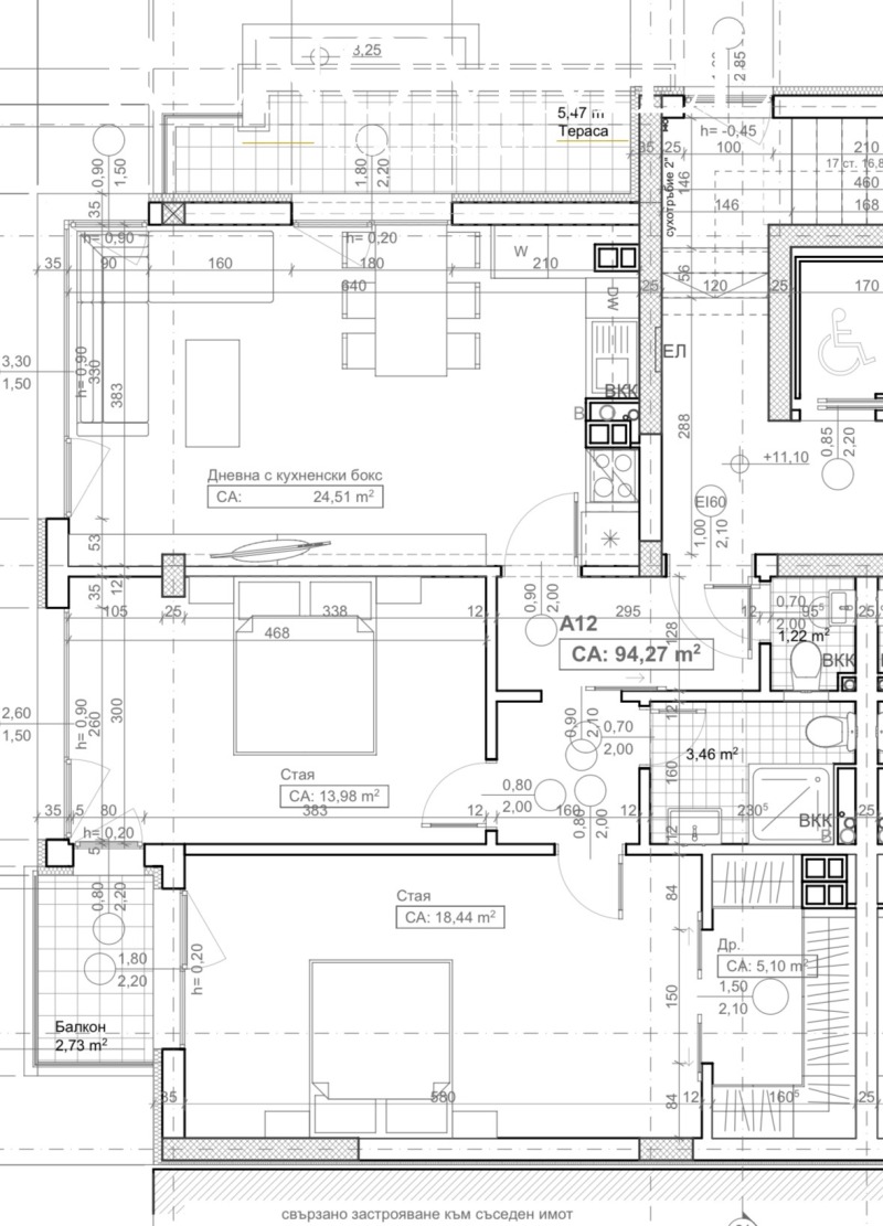 Продава 3-СТАЕН, гр. София, Манастирски ливади, снимка 3 - Aпартаменти - 46905540