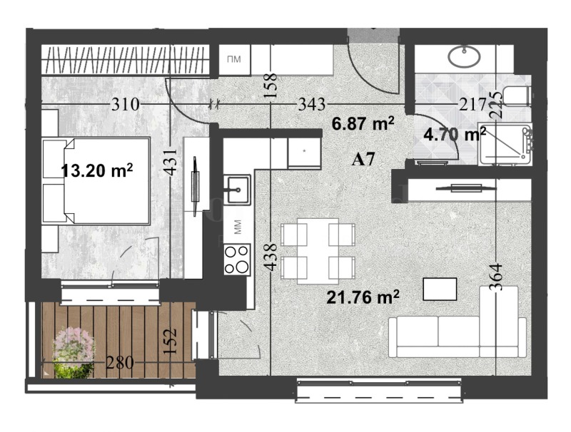 Продава 2-СТАЕН, гр. София, Кръстова вада, снимка 2 - Апартаменти - 52215132