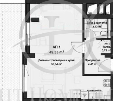 Продава 2-СТАЕН, гр. Пловдив, Кючук Париж, снимка 3 - Апартаменти - 53415311
