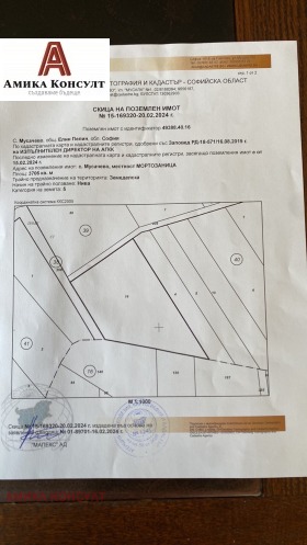 Парцел с. Мусачево, област София 1