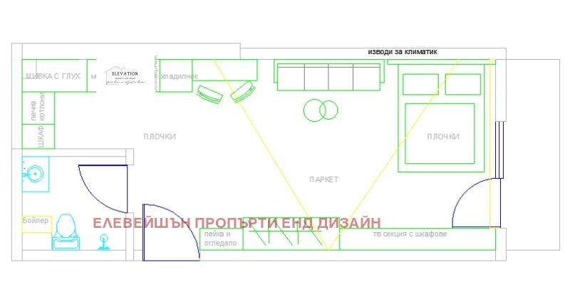 Продава 1-СТАЕН, гр. София, Овча купел, снимка 17 - Aпартаменти - 49405472