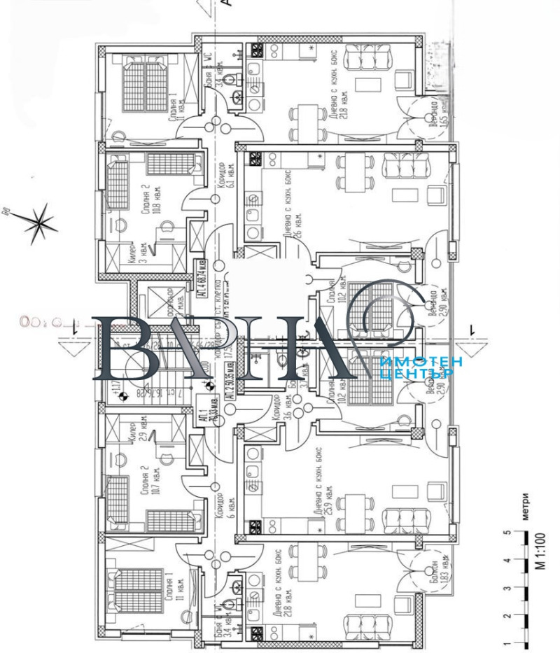 Продава 2-СТАЕН в град Варна, м-т Манастирски рид - 63 кв.м / 110 000 € » 215 141.30 лв., ИМОТЕН ЦЕНТЪР ВАРНА