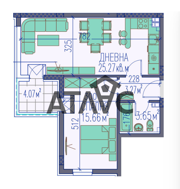 Продава 2-СТАЕН, гр. Пловдив, Каменица 2, снимка 2 - Апартаменти - 52488884