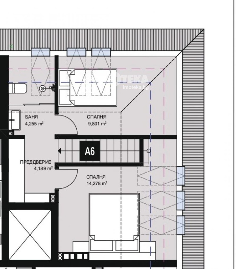 Продава МНОГОСТАЕН, гр. София, Кръстова вада, снимка 4 - Aпартаменти - 40760216