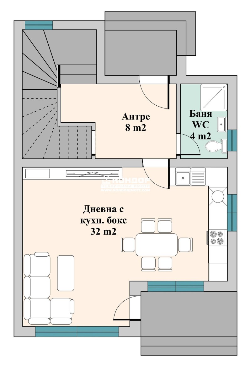 Продава КЪЩА, гр. Пловдив, Беломорски, снимка 8 - Къщи - 49125692