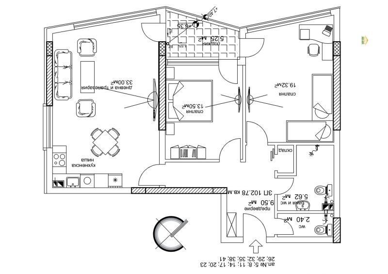 Na prodej  2 ložnice Plovdiv , Sadijski , 117 m2 | 58950542 - obraz [11]
