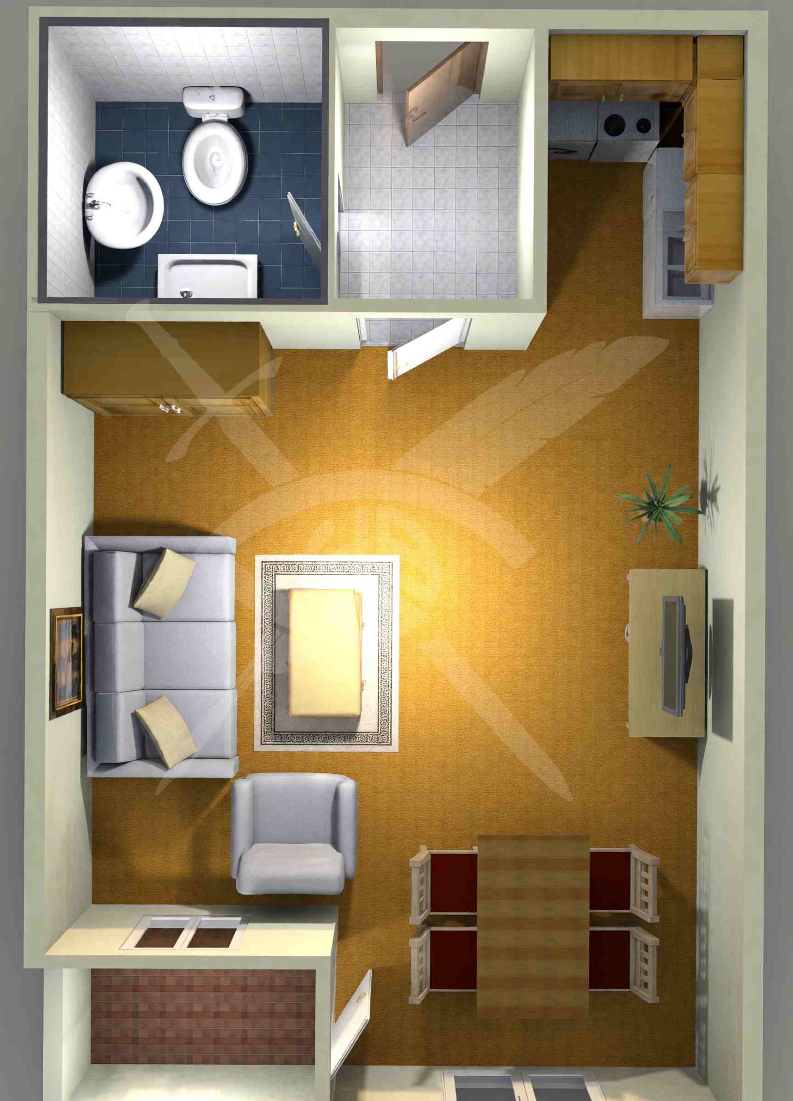 Продава  1-стаен град Бургас , Меден рудник - зона А , 35 кв.м | 32020500