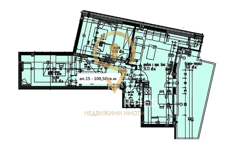 Продава 3-СТАЕН, гр. Варна, Аспарухово, снимка 2 - Апартаменти - 53643465