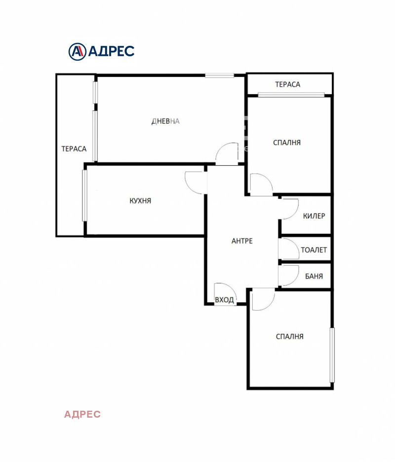 Te koop  3+ slaapkamer Varna , Vazrazjdane 2 , 130 m² | 68870515 - afbeelding [3]