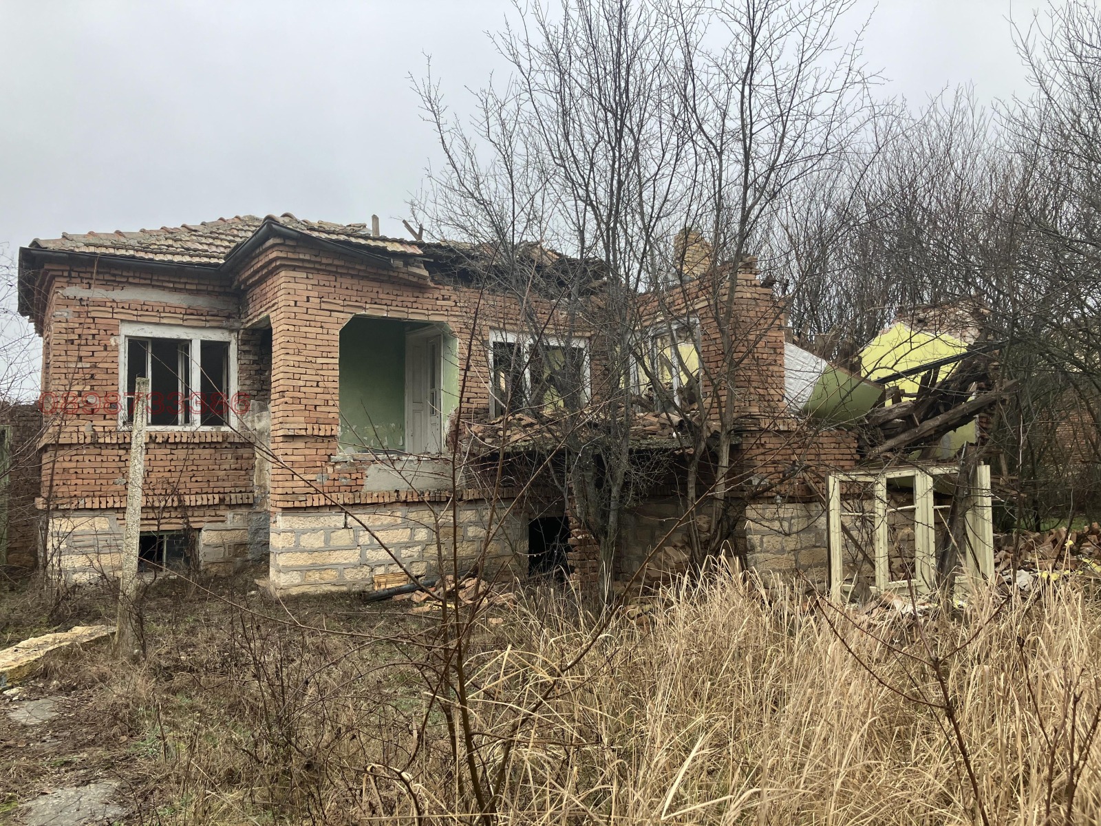 Продава КЪЩА, с. Червенци, област Варна, снимка 2 - Къщи - 54282213