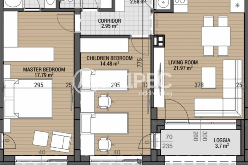 Продава 3-СТАЕН, гр. София, м-т Камбаните, снимка 2 - Апартаменти - 53494061