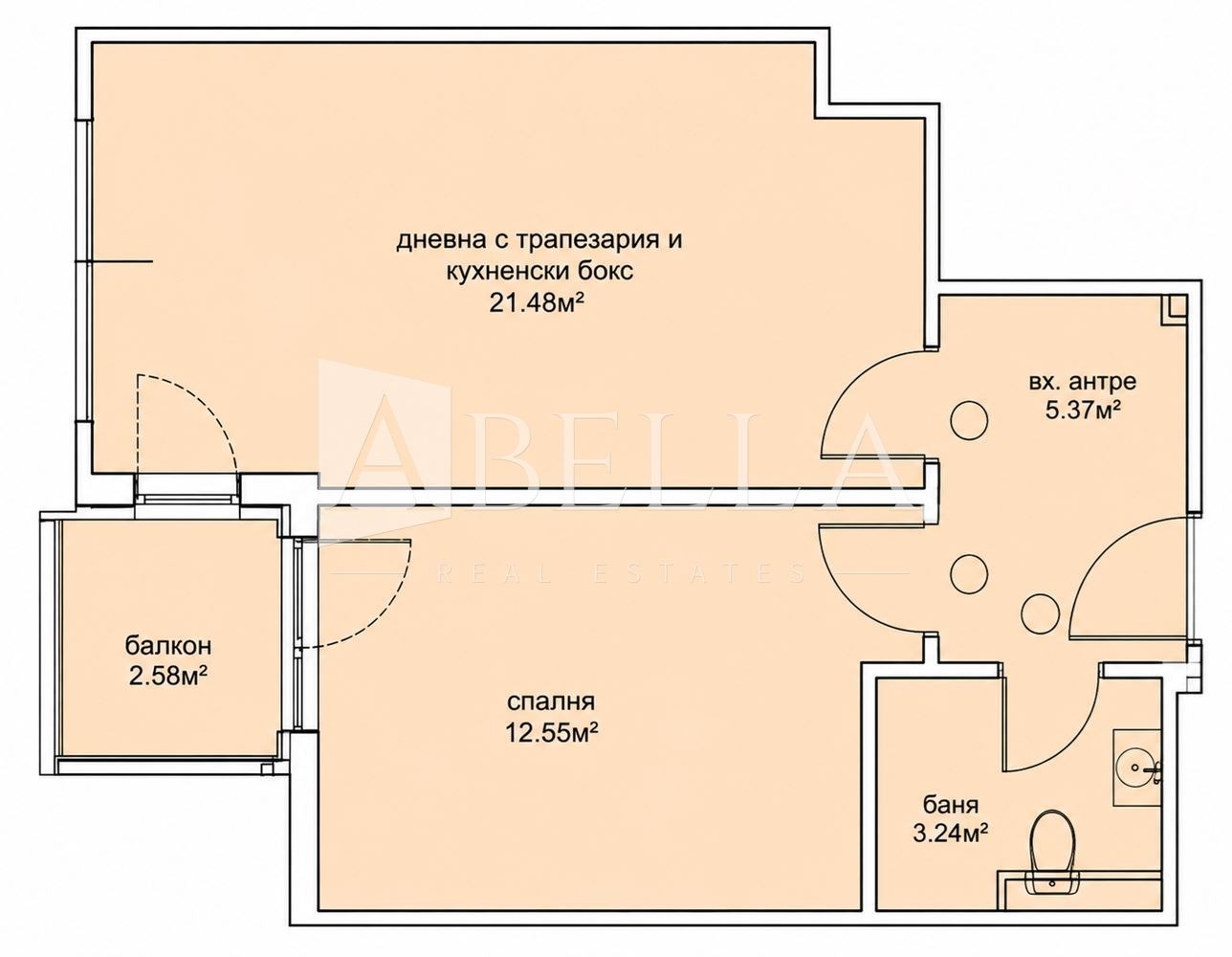 Продава 2-СТАЕН, гр. София, Овча купел 2, снимка 2 - Апартаменти - 55901119