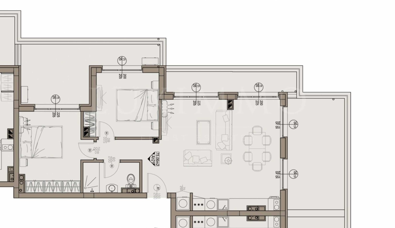 Продава 3-СТАЕН, с. Лозенец, област Бургас, снимка 2 - Апартаменти - 55493154