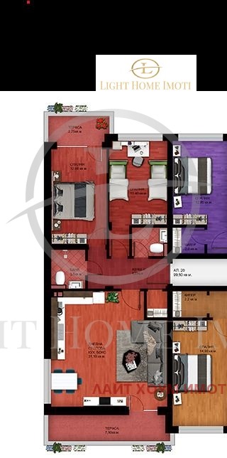 Na prodej  2 ložnice Plovdiv , Christo Smirnenski , 113 m2 | 81503816 - obraz [15]