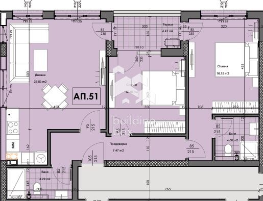 Продава 3-СТАЕН, гр. Пловдив, Гагарин, снимка 4 - Апартаменти - 54052917