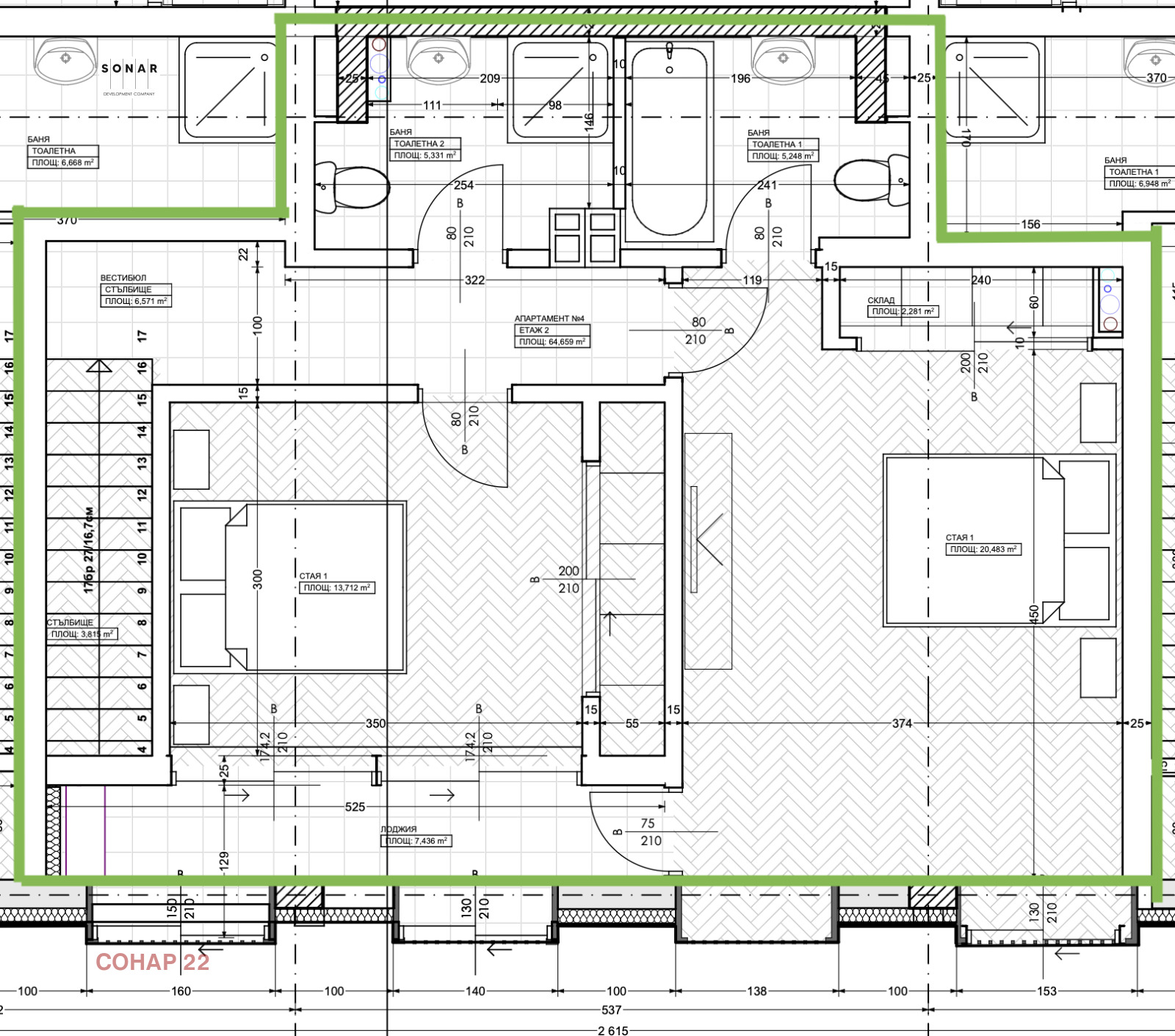 Продава МЕЗОНЕТ, гр. София, Кръстова вада, снимка 3 - Апартаменти - 53765524