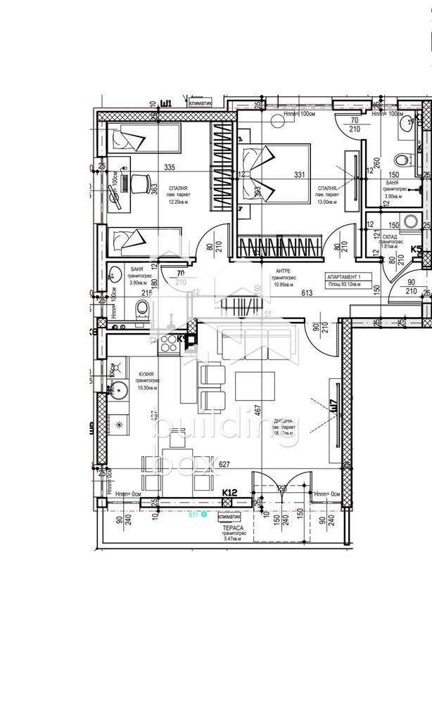 Till salu  2 sovrum Plovdiv , Ostromila , 101 kvm | 95179634 - bild [6]