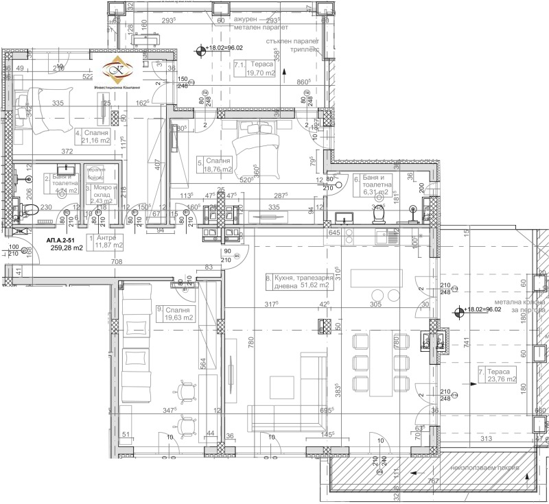 Продава 4-СТАЕН, гр. Варна, к.к. Слънчев ден, снимка 5 - Aпартаменти - 48946787