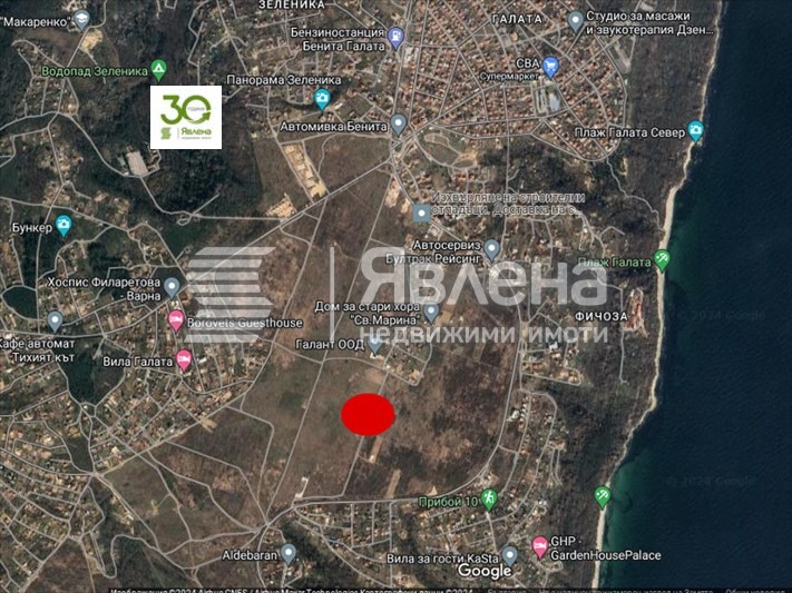 Продава ПАРЦЕЛ, гр. Варна, м-т Боровец - юг