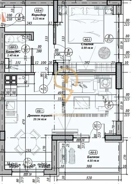 Продава 2-СТАЕН, гр. Варна, Бриз, снимка 7 - Апартаменти - 52575836