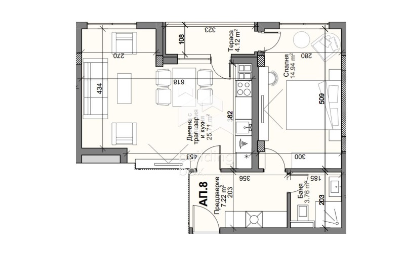 De vânzare  1 dormitor Plovdiv , Cârșiiaca , 81 mp | 56778486 - imagine [7]