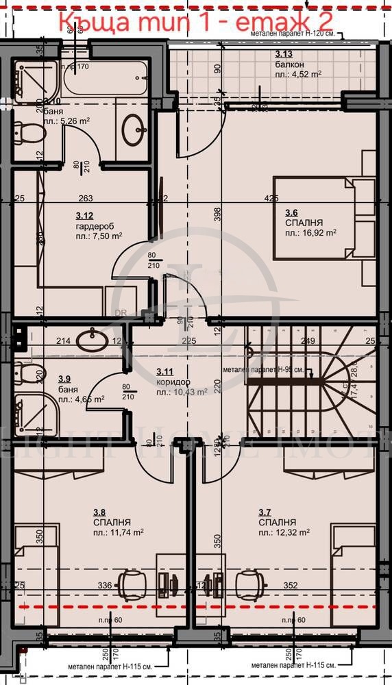 Продается  Дом область Пловдив , Белащица , 158 кв.м | 19895242 - изображение [4]