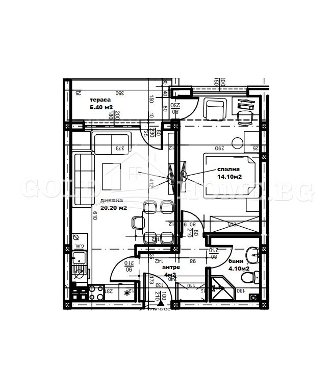 Продава  2-стаен град Пловдив , Южен , 67 кв.м | 31249029 - изображение [6]