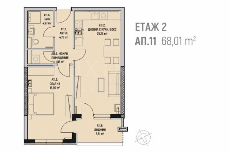 Продава 2-СТАЕН, гр. София, Бояна, снимка 2 - Aпартаменти - 49526142