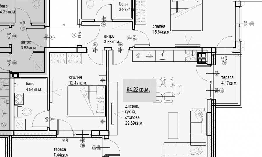 Продава 3-СТАЕН, гр. Пловдив, Кършияка, снимка 2 - Апартаменти - 52509658