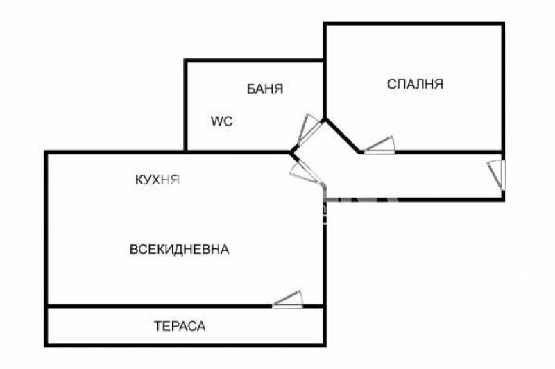 Продава 2-СТАЕН, гр. Варна, м-т Евксиноград, снимка 2 - Aпартаменти - 48849941