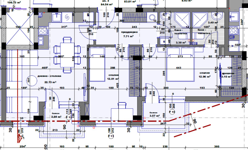 Продава 3-СТАЕН, гр. Стара Загора, Център, снимка 3 - Aпартаменти - 48610674